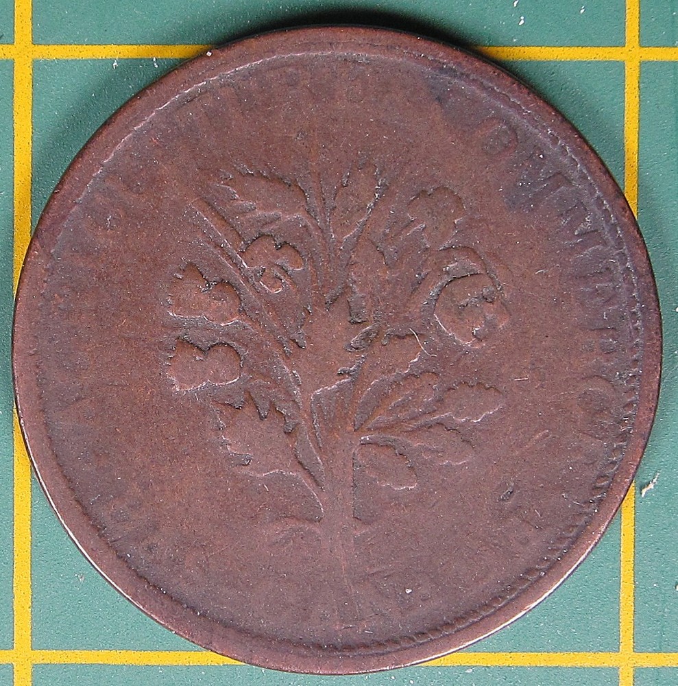 Lower Canada Un Sou Token LC-33C