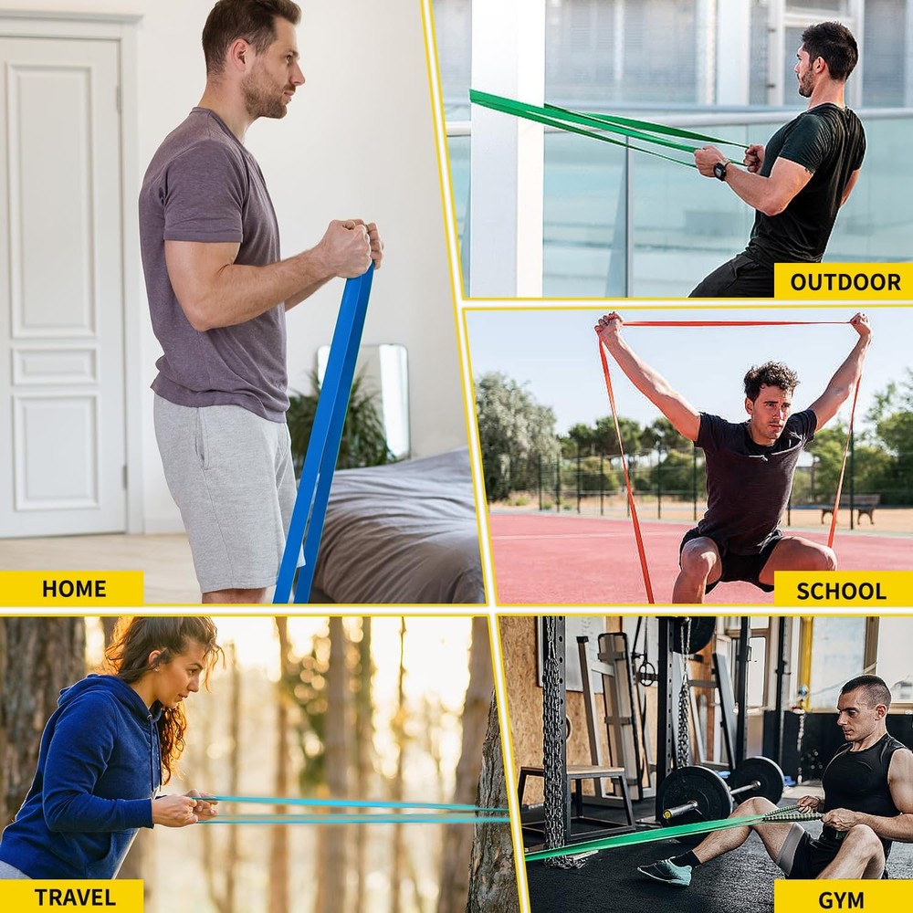 Pull Up Bands, Resistance Bands, Pull Up Assistance Band Exercise Bands for M...