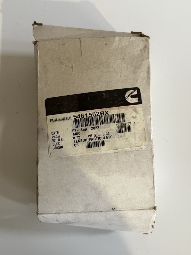 Oem Cummins Particulate Matter Sensor