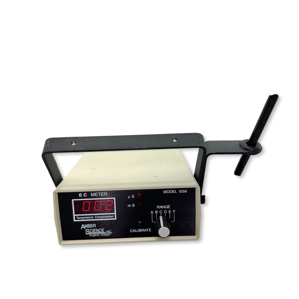 Amber Science Model 1056 Digital EC Conductivity Meter Temperature Compensated