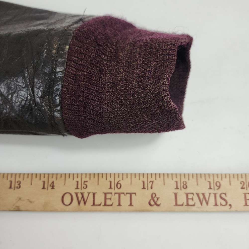 Original WWII USN Type M-422A Pilot Flight Flying Jacket Sz 38