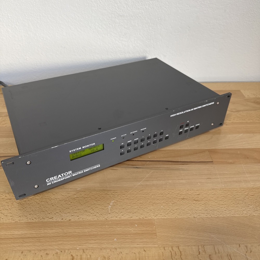 Creator Av Crosspoint Matrix Switchers