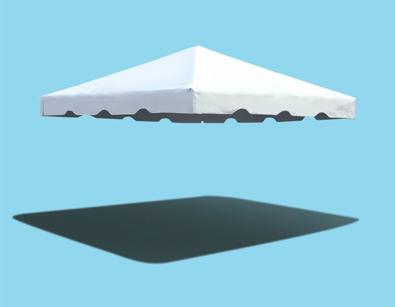 10x10 Commercial Heavy Duty Replacement Top White Canopy Tent