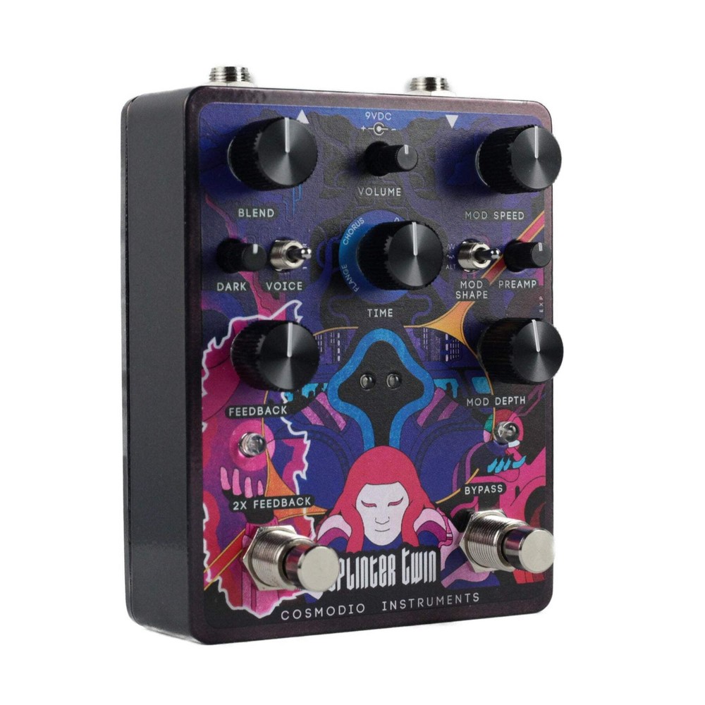 Cosmodio Splinter Twin Time Modulator Effects Pedal