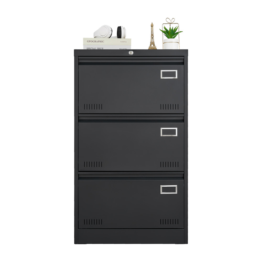 Filing Cabinet Lateral File Cabinet 3 Drawer Locking