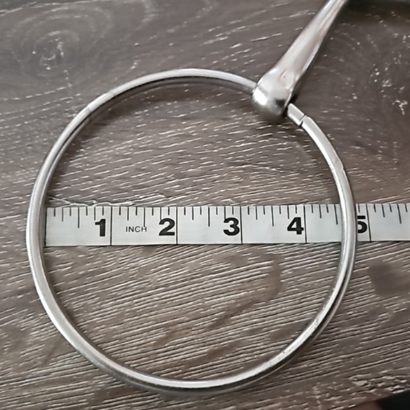 Large Loose Ring Snaffle 4 1/2" mouth