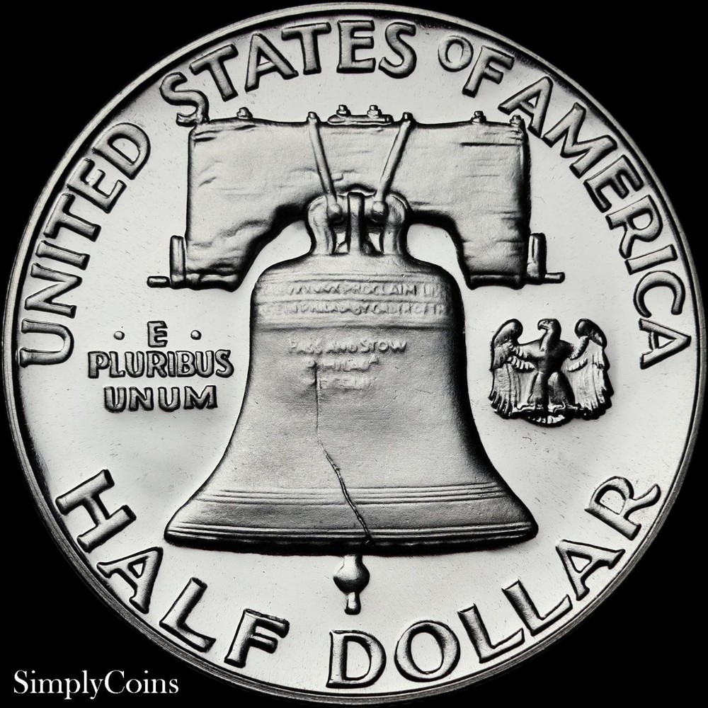 1955 Franklin Half Dollar Proof Choice Uncirculated Silver