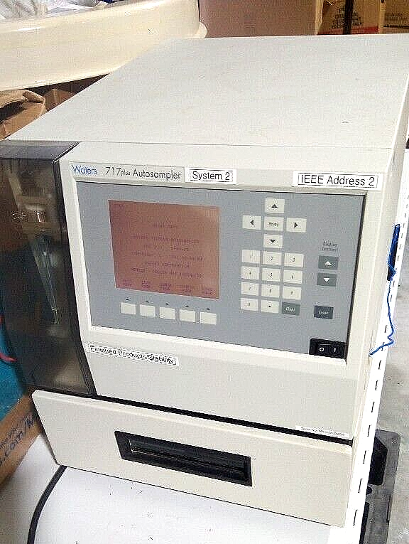 Waters 717 Plus HPLC Autosampler Liquid Chromatography WAT078900 Carousel Error