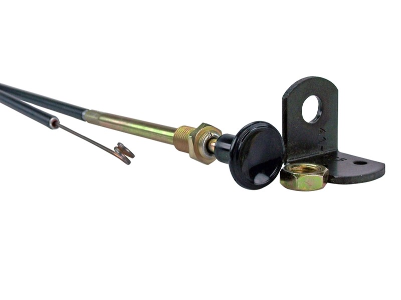 EZ Slider Cable 48" Pull Knob Cable w/Bracket-Universal Application [26-1048]
