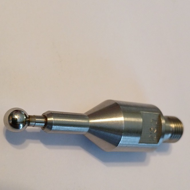 CMM Probe Stylus Metal Ball Tip Threaded Adapter MPN 250