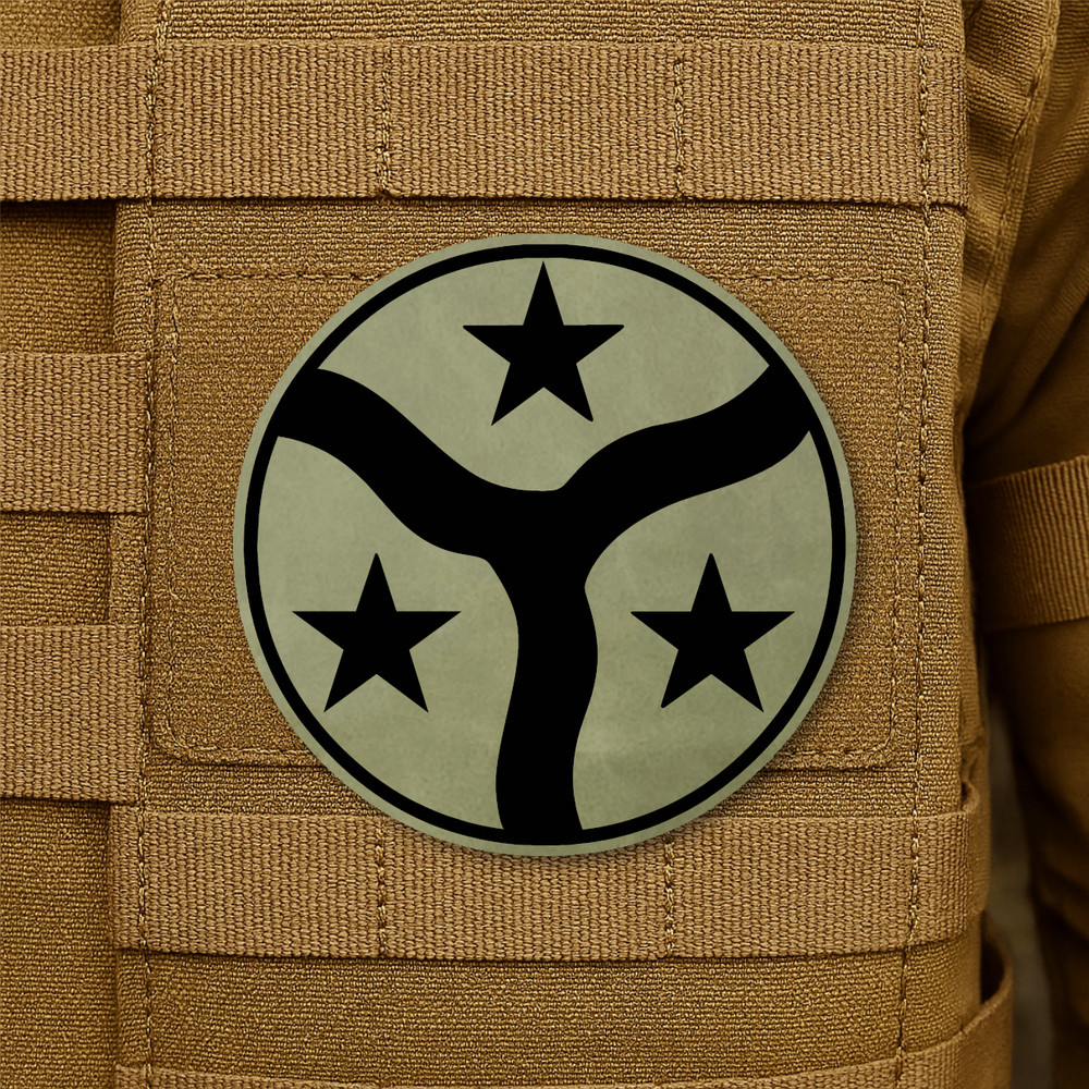 278th ACR Armored Cavalry TN Guard Tactical Morale Patch, 3" Hook & Loop