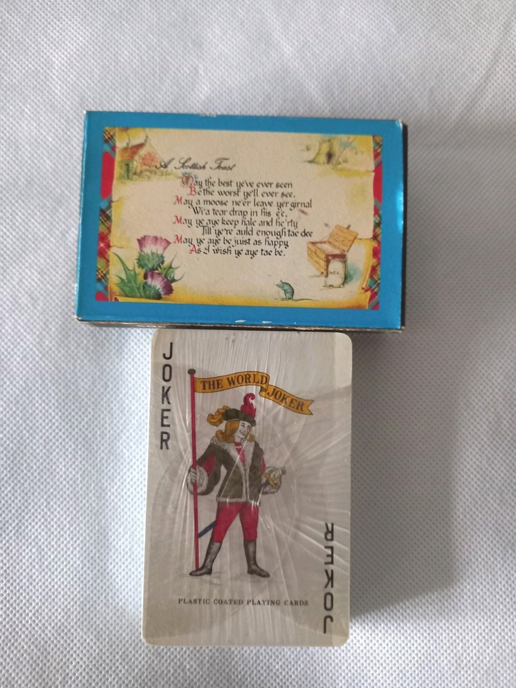 A Scottish Toast Playing Cards