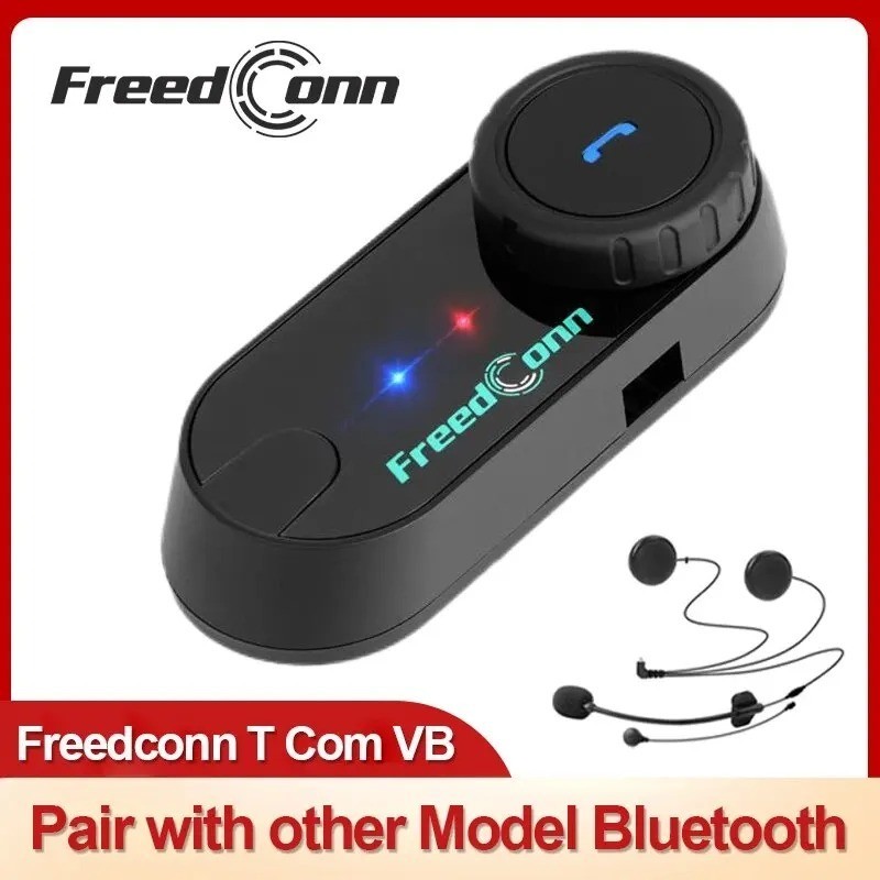 Freedconn TCOM VB Motorcycle Helmet Intercom Bluetooth Headset Wireless