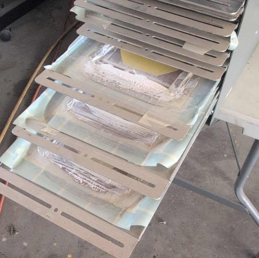 Metal Multi-Tier Screen Number Printing System