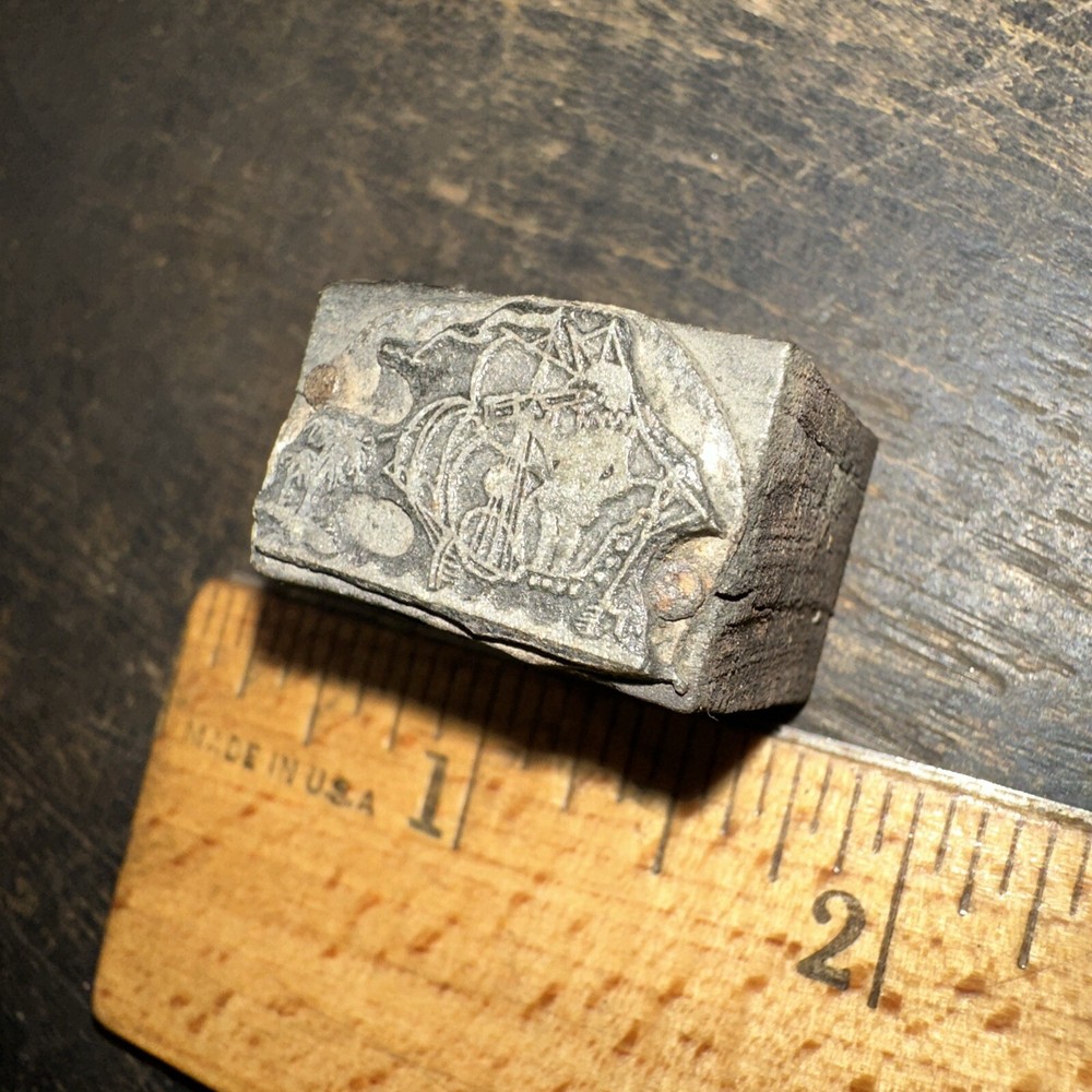 Print Block ( Ship ) Nice Image