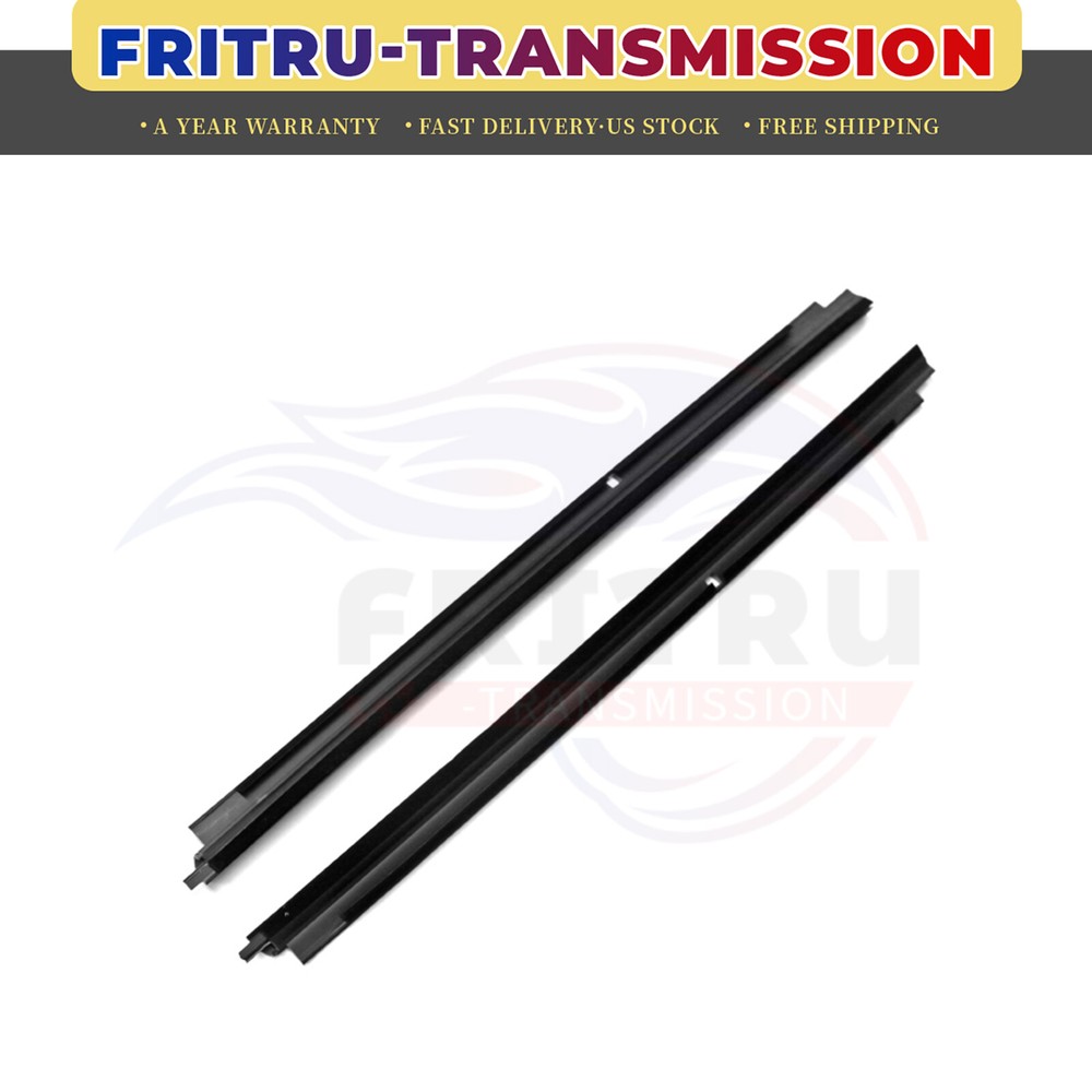 2x Front Outer Window Sweep Weatherstrip Seal for Chevy Silverado 1500 2500 GMC