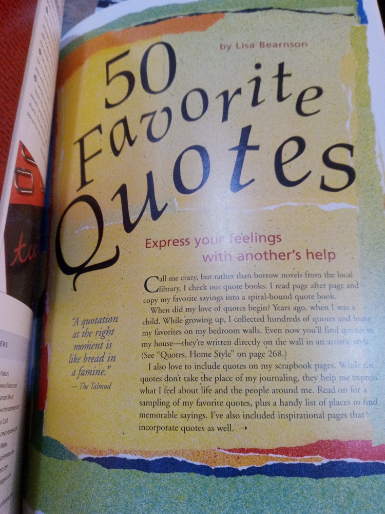 Creating Keepsakes Scrapbook Magazine/Scrapbook Tips and Techniques Ideas