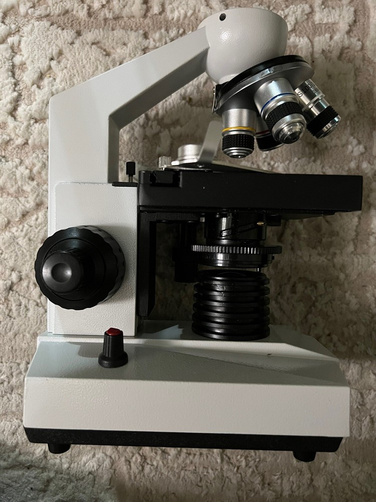 Professional Binocular Microscope with Double Layer Stage Abbe Condenser “READ”