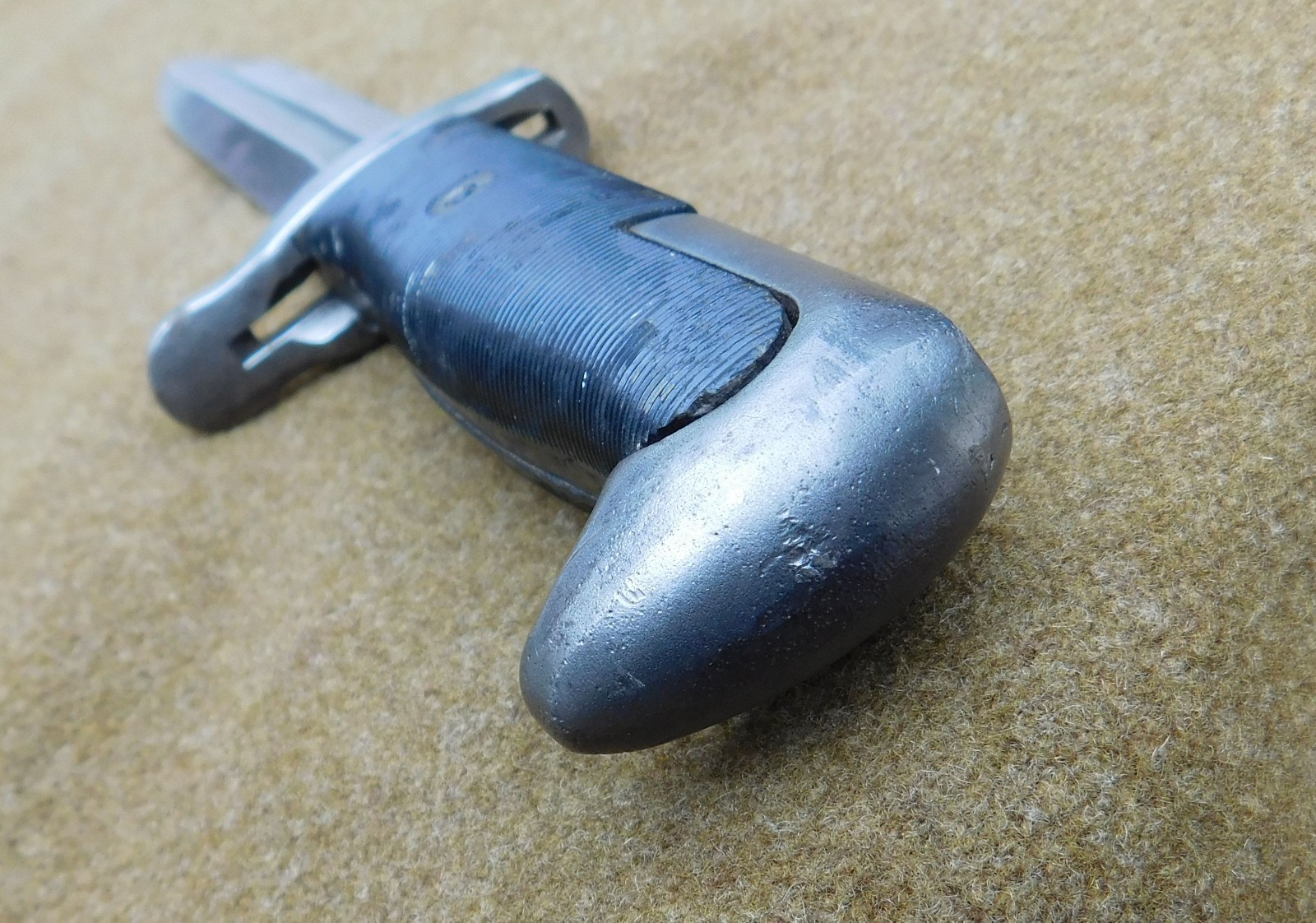 ORIGINAL WWII U.S. M-1 GARAND BAYONET CONVERTED TO FIGHTING KNIFE DATED 1943