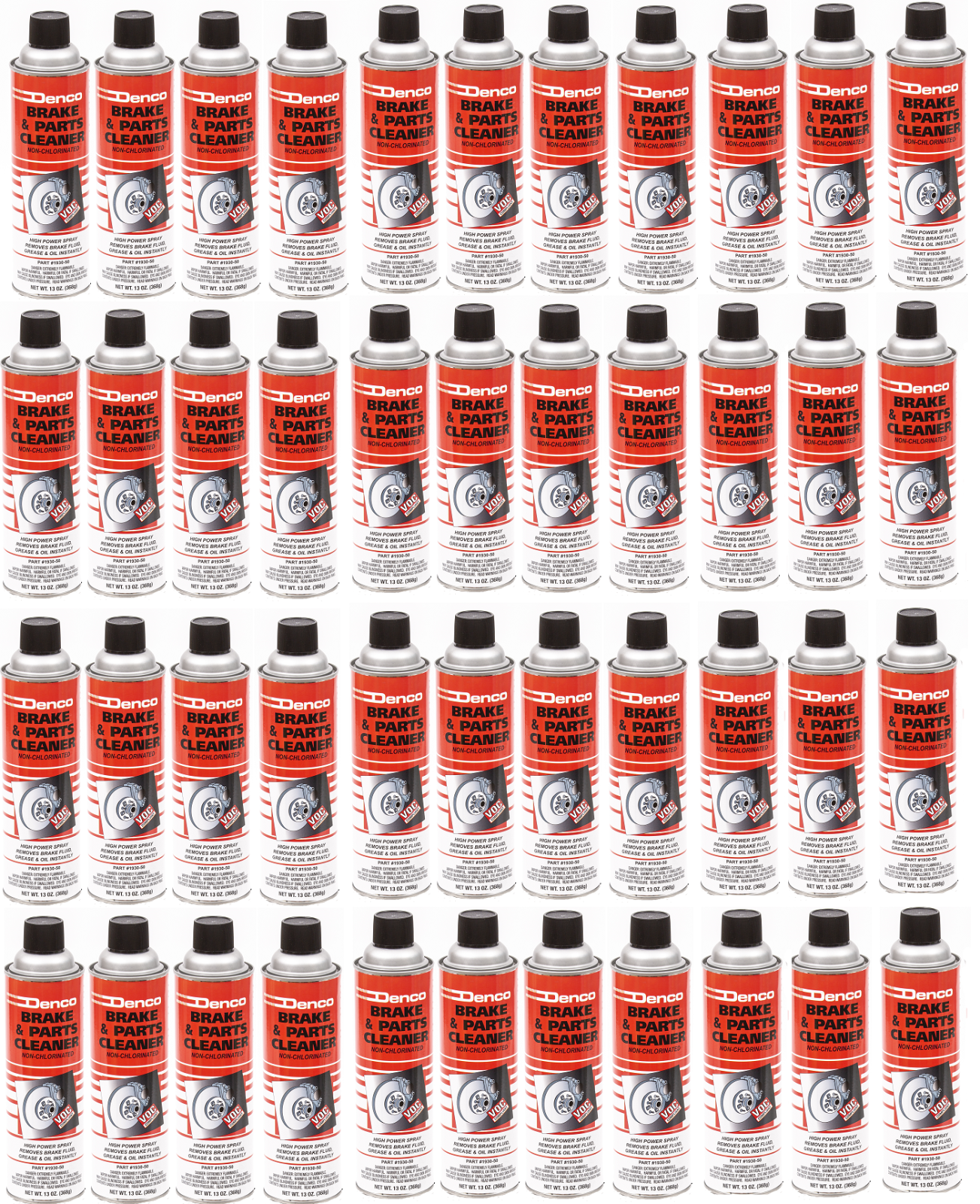 Denco #1930-50 Brake & Parts Cleaner - 13OZ Cans Fifty State Compliant NonChlor