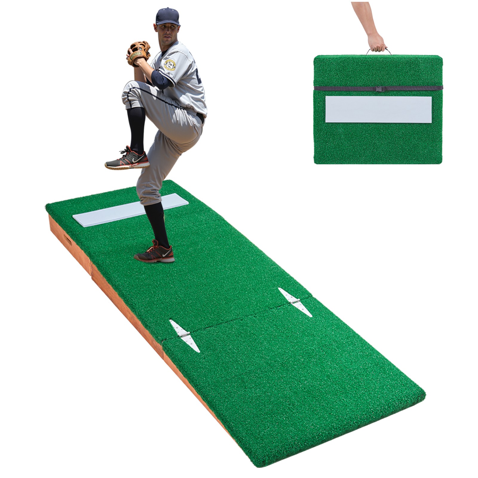 85 in Pitching Mound Portable Pitcher Mound Baseball Softball Outdoor