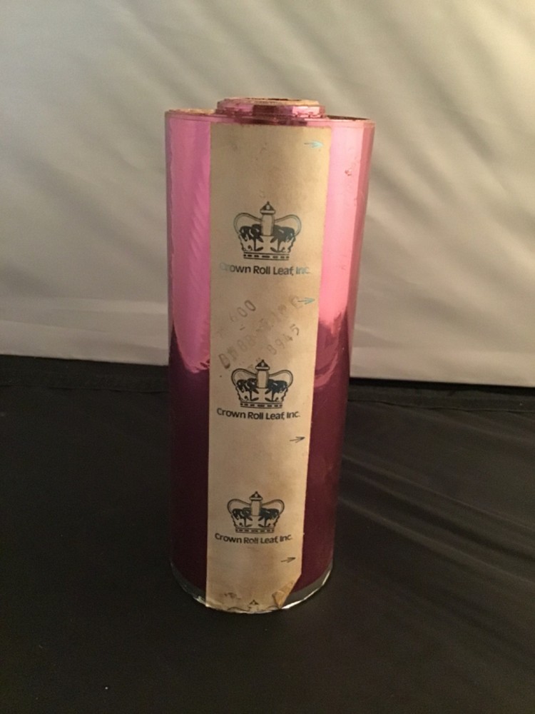 Purple Embossing Foil Roll Crown Roll Leaf, Inc.