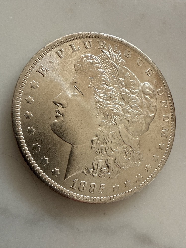 1885-O Morgan Silver Dollar Gem 65+.