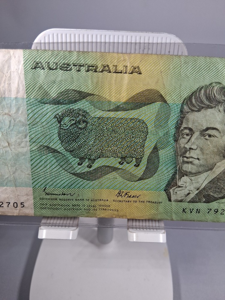 1966 AUSTRALIA 2 DOLLAR BANKNOTE