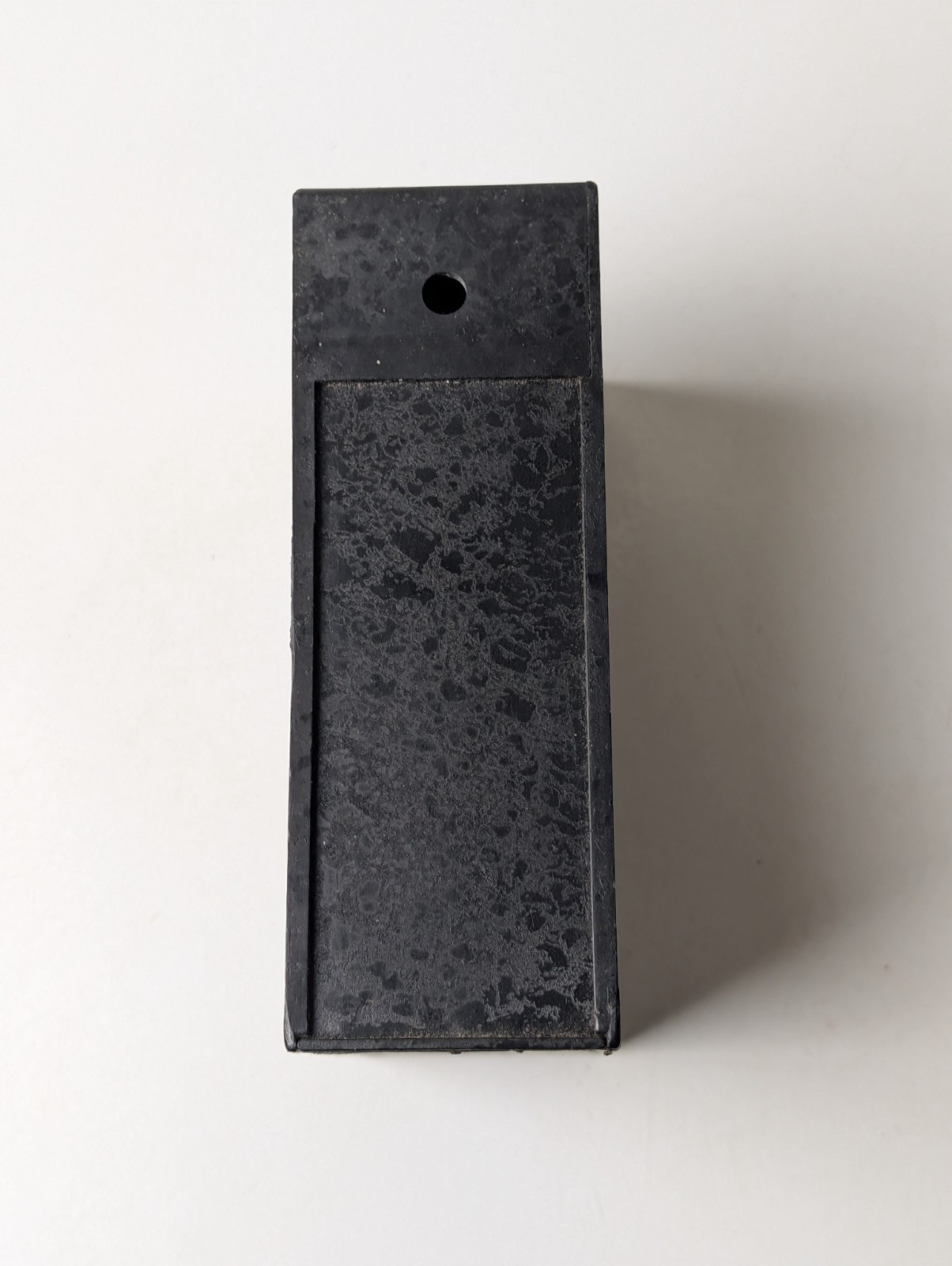 Vintage PRO Camera Black Marble Textured Box Camera Mid-Century Untested Prop