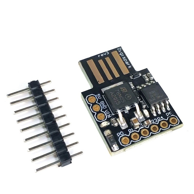 Black For ATTINY85 Development Board with For MINI USB and Onboard Status LED