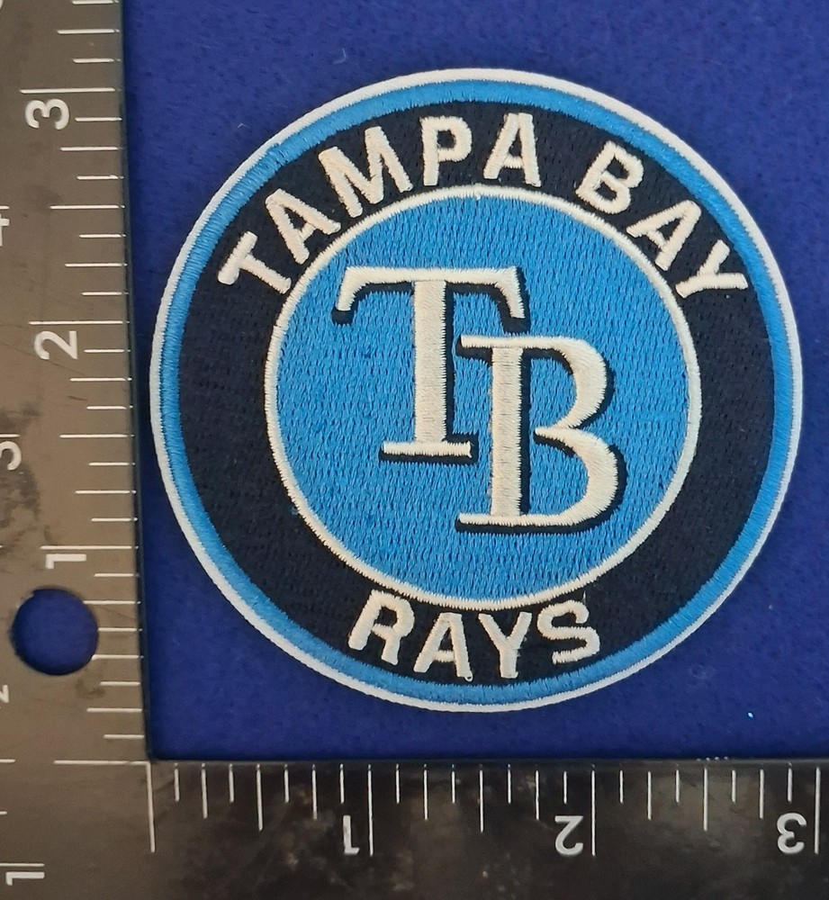 TAMPA BAY RAYS IRON ON PATCH