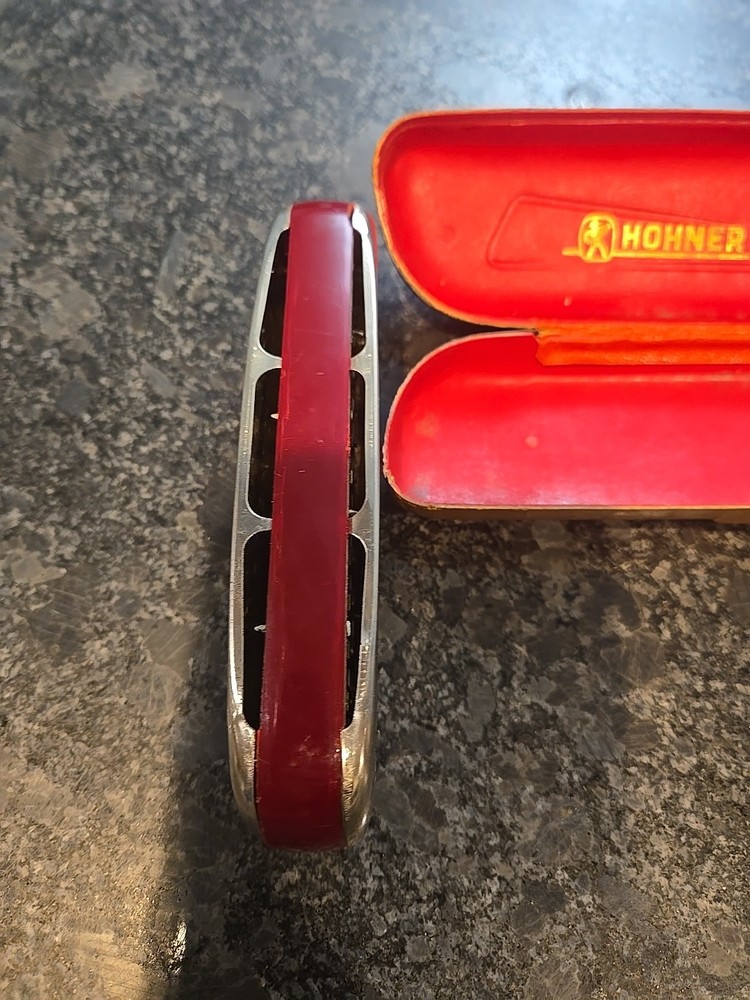 VINTAGE HOHNER CHROMETTA 12 CHROMATIC HARMONICA