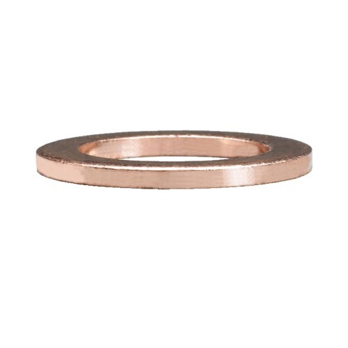 S.U.R. & R. BRC147 1/2" Copper Washer, 10 Pk, Sealing Washers for Brake Systems