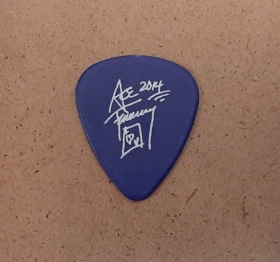 Ace Frehley The Space Invader of KISS Authentic Guitar Pick