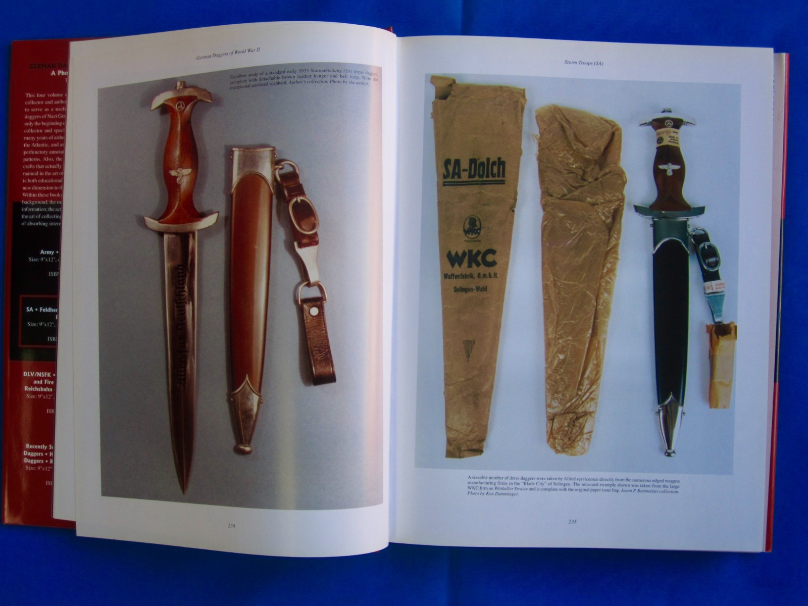 German Daggers of WW2 book Thomas M. Johnson 2005 Excellent