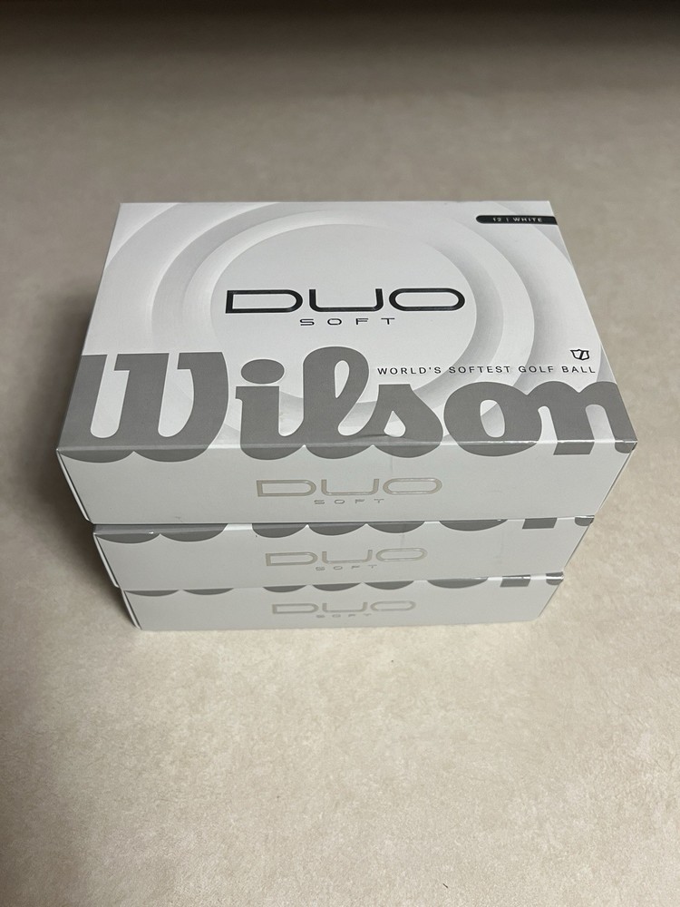 Duo soft golf balls (18 New & 12 Used)