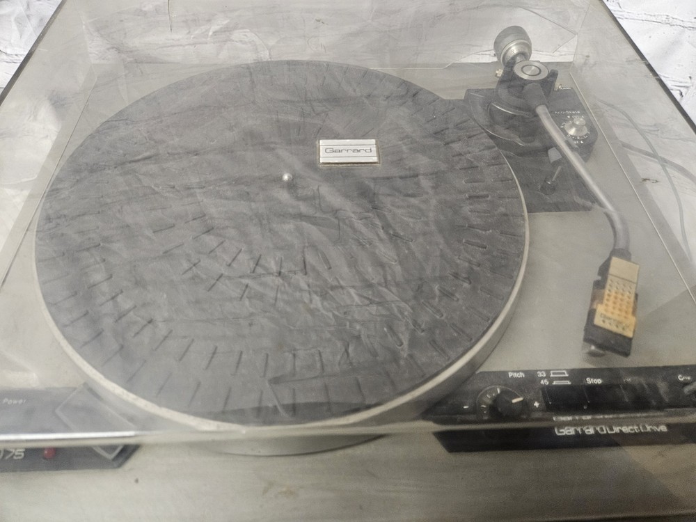 Garrard Direct Drive Turntable DD75 Tested, Functioning