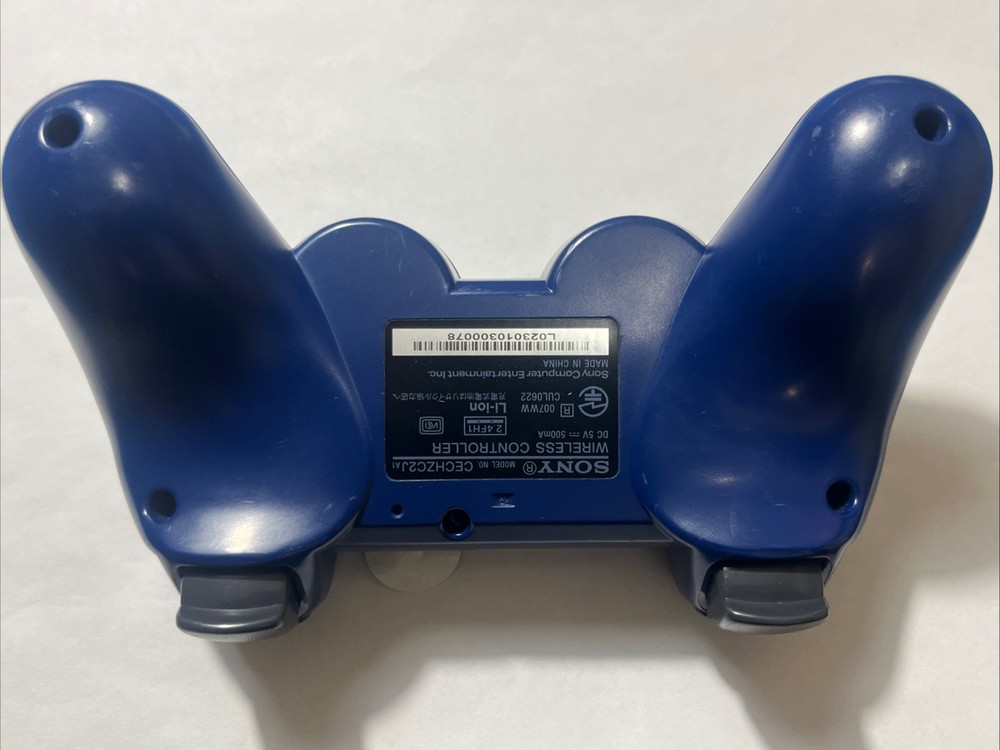 Sony PS3 DualShock 3 Wireless Controller – Deep Blue OEM Original Tested