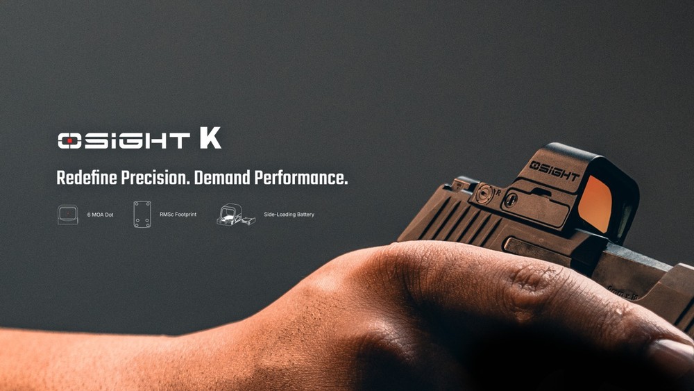 Olight Osight K Open Reflex Optic w/Replaceable Side-Loading Battery