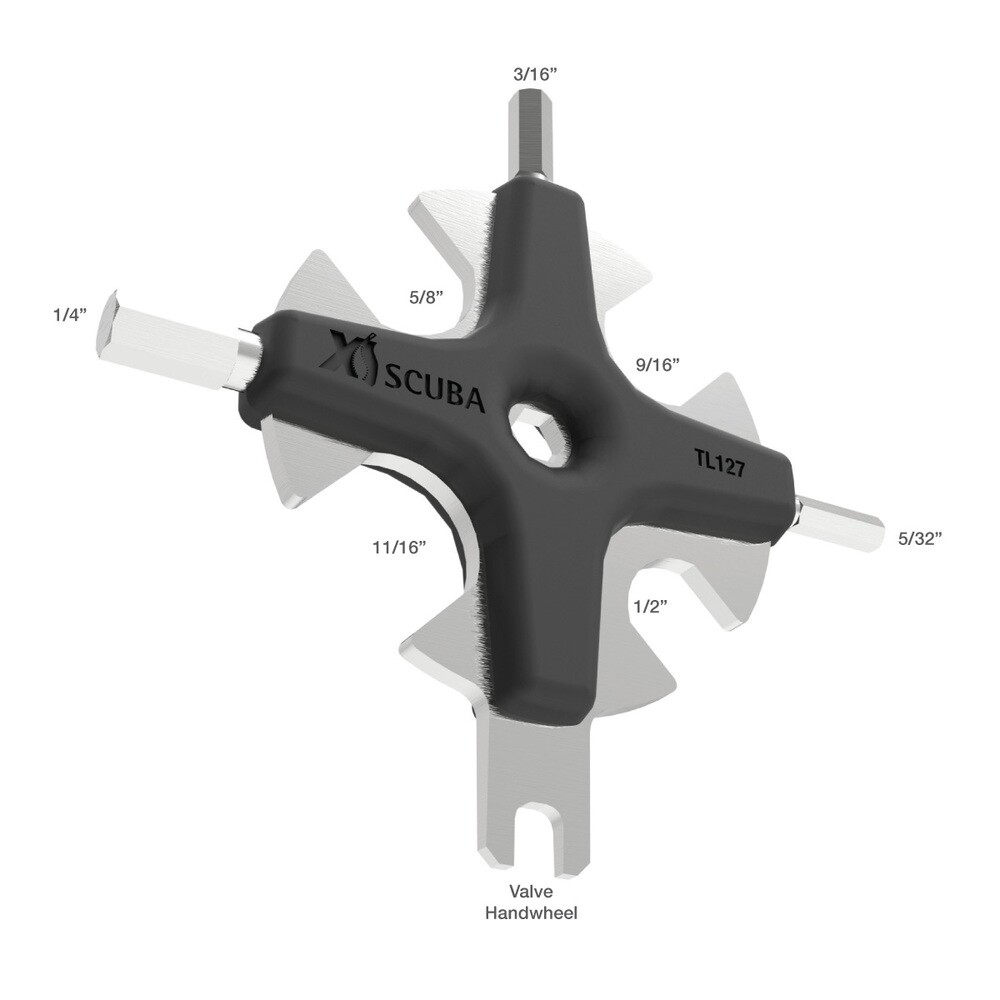 Xs Scuba Star Tool - Scuba Diving Multi-Tool