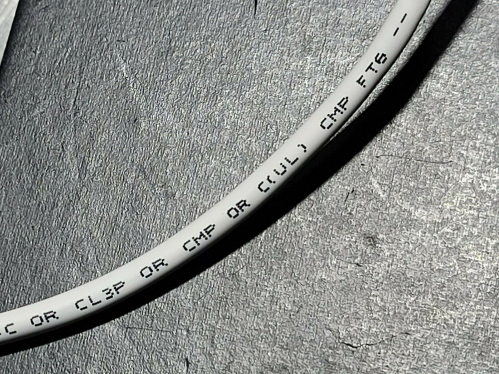 Southwire 22/12C Solid Communications/Fire Alarm Cable FPLP Plenum White /50ft