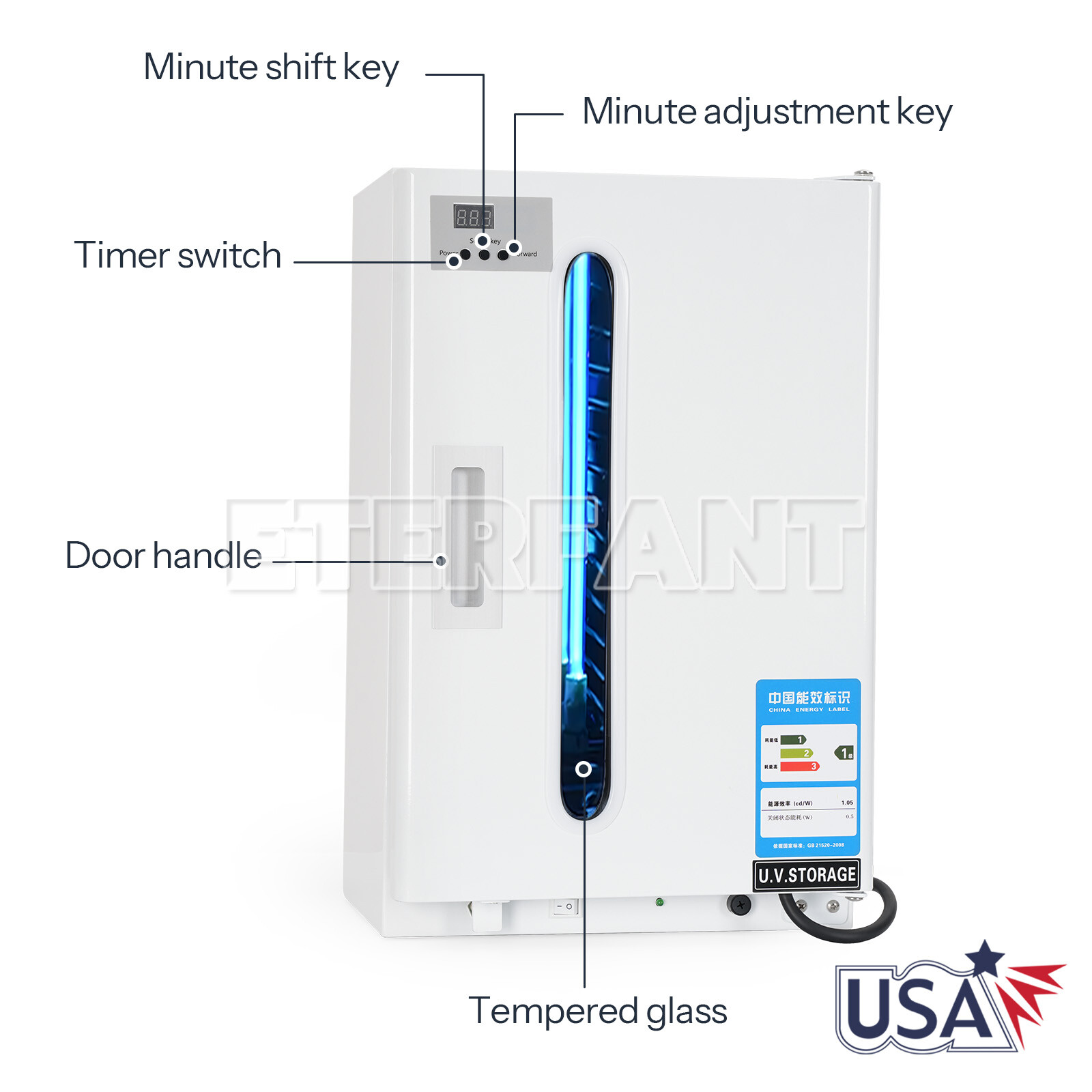 27L Medical Surgical UV Sterilizer Dental Instrument Tools Sterilization Cabinet