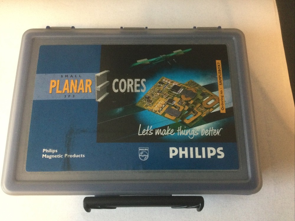 Philips 3F3 PLANAR CORES Sample Box 3, per own