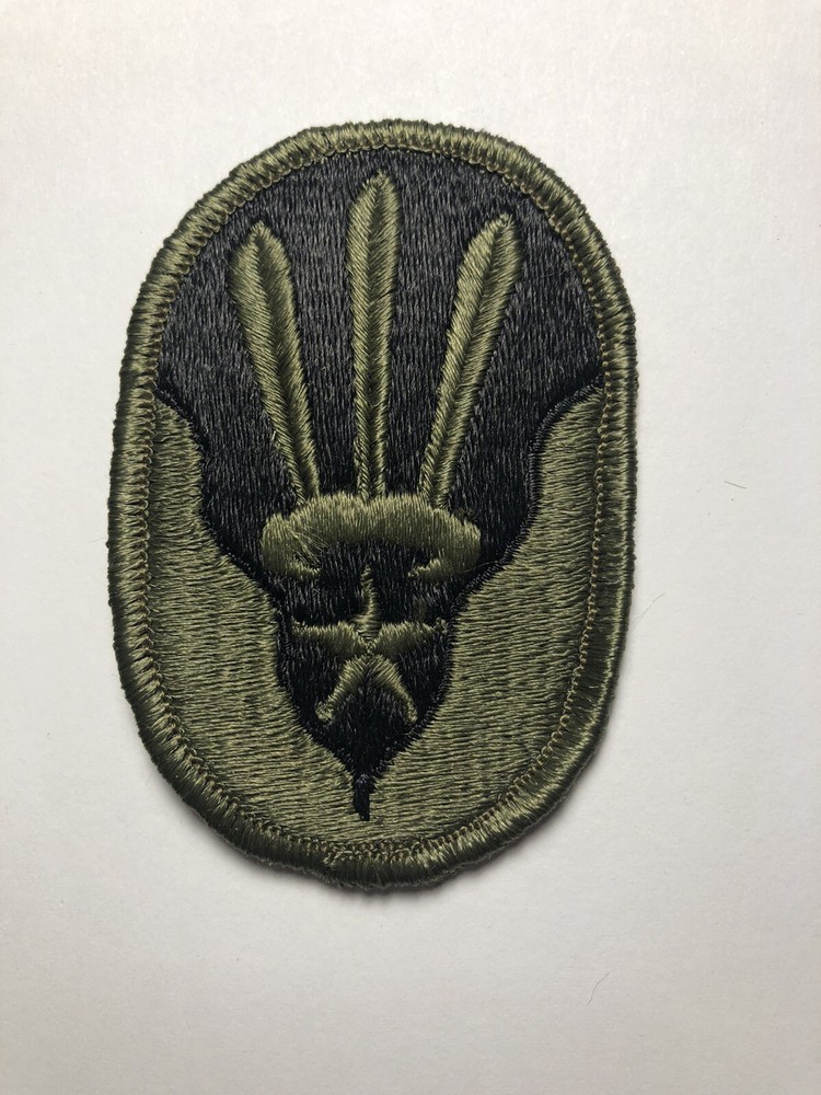 123rd Army Reserve Command (ARCOM) Subdued U.S. Army Shoulder Patch Insignia