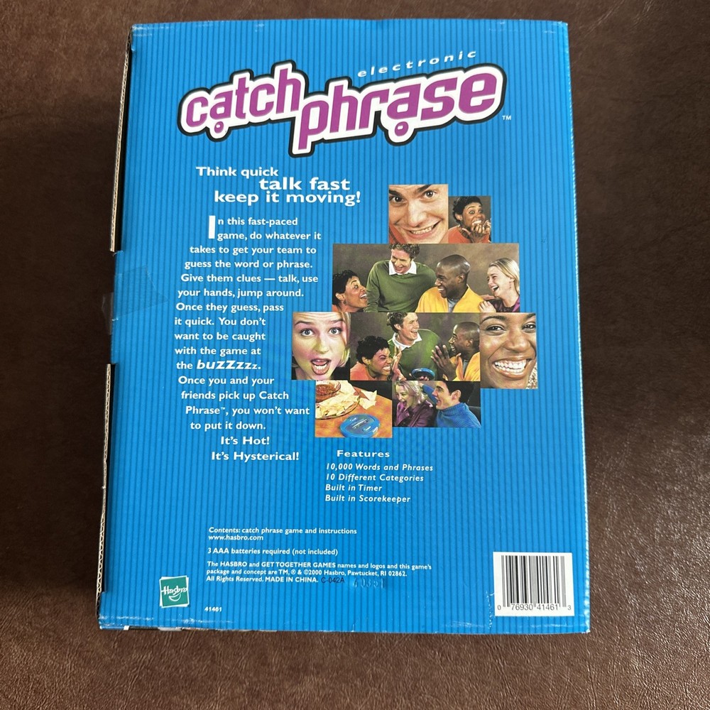 Electronic Catch Phrase Game 2000