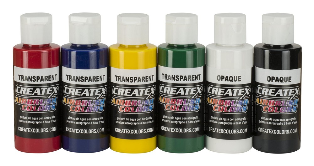 5801-00 Airbrush Paint Set, Multicolor