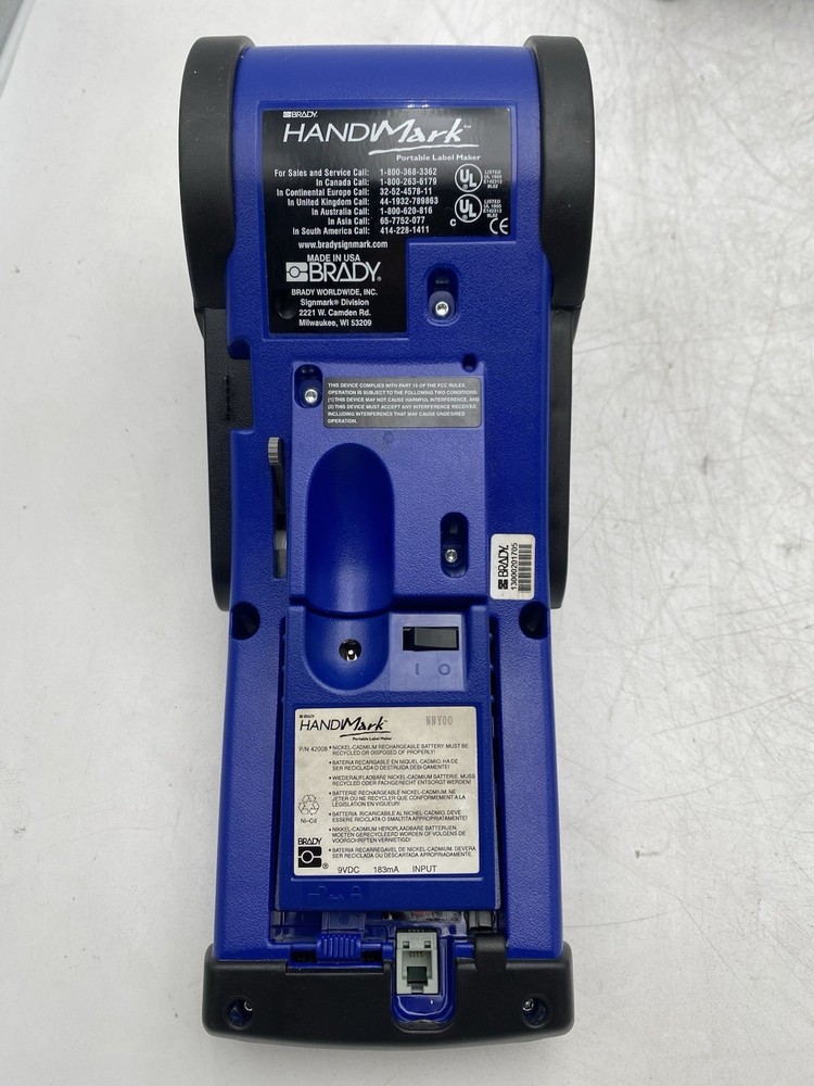 Brady HandiMark Portable Label Maker With Case