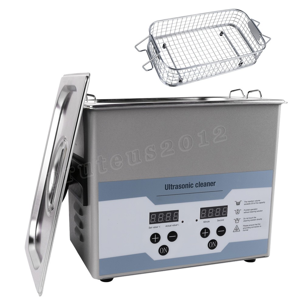 3.2L Ultrasonic Cleaner with Timer Heating Machine Digital Sonic Cleaner