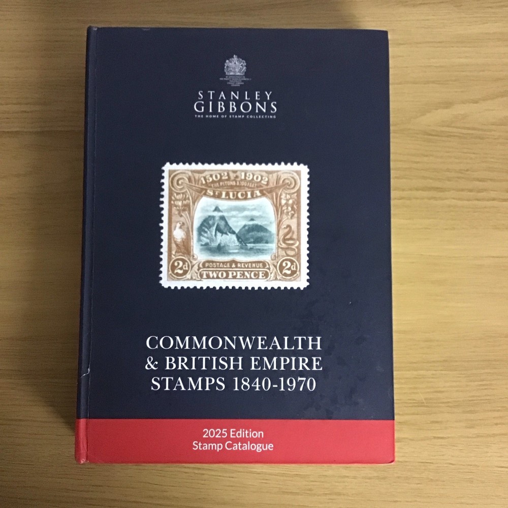 Stanley Gibbons Commonwealth & British Empire 2025 Edition Stamp Cat