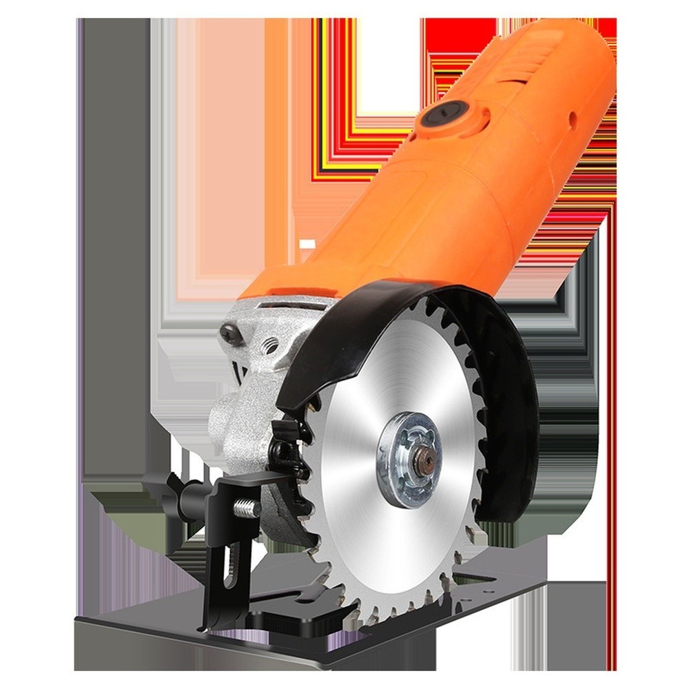 2pcs Adjustable Angle Grinder Stand Set with Cutting Bracket and Thick Guard